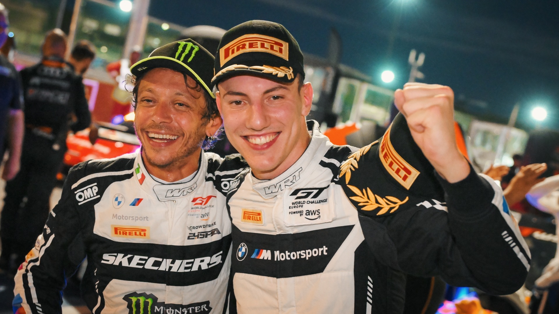 Valentino Rossi und Raffaele Marciello