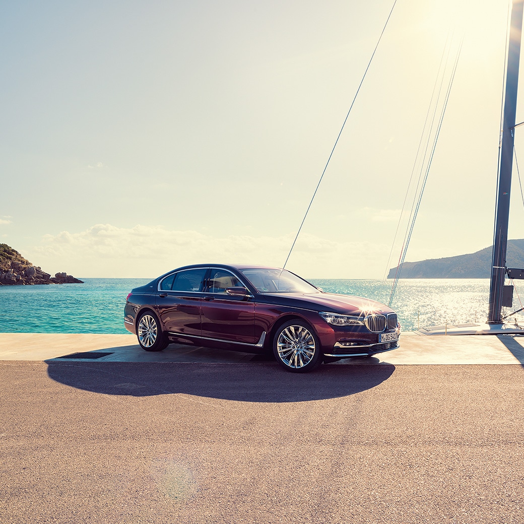 The BMW Individual M760Li inspired by Nautor's Swan.