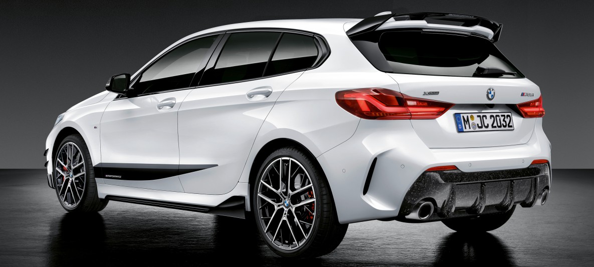 The BMW 1 Series with BMW M Performance Parts
