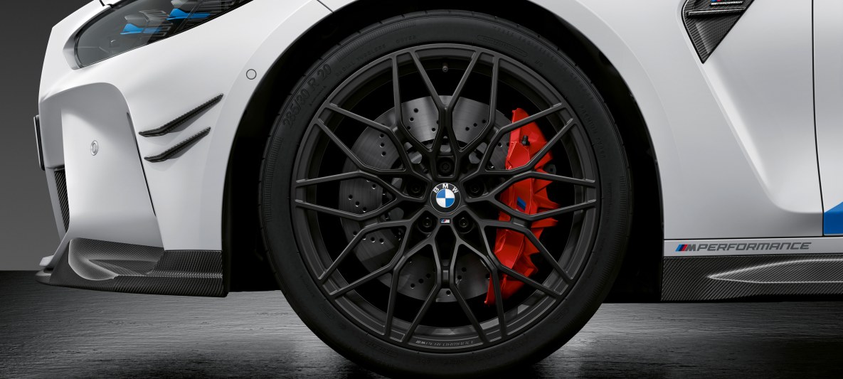 20&quot;/21&quot; M Performance forged wheel cross-spoke 1000 M Jet Black.