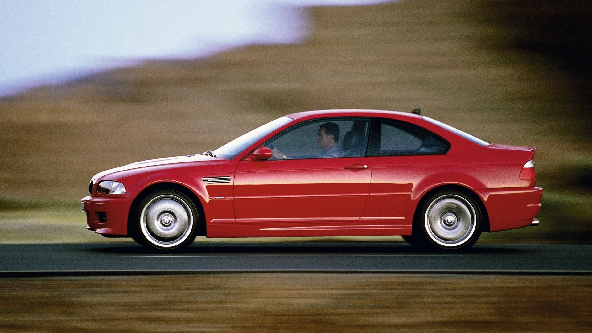 BMW M3 Convertible E46 in Imola Red II
