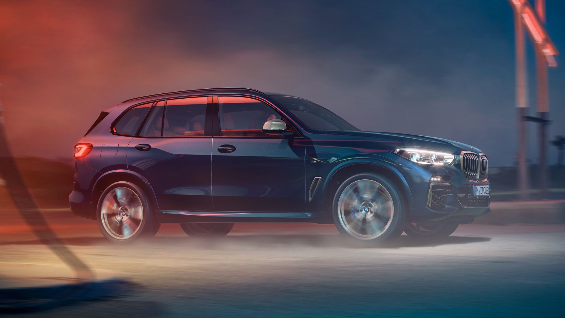 BMW X5 M50d in BMW Individual Carbon Black metallic