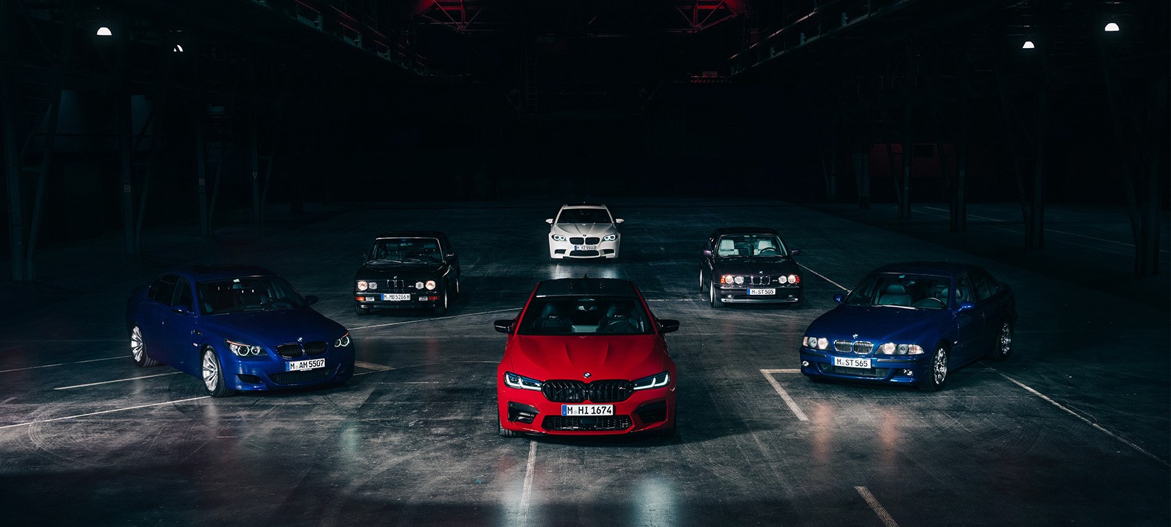 An overview of every generation of the BMW M5