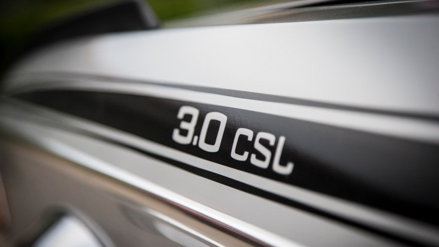 Auch ohne Signatur: 1973 erkannte den 3.0 CSL jedes Kind.