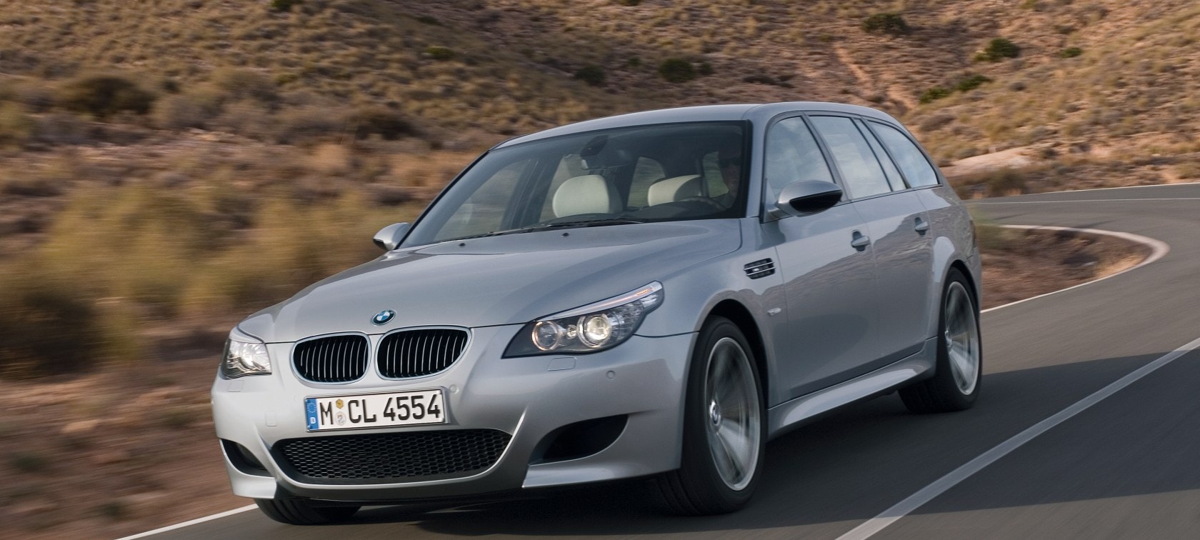 The BMW M5 Touring E61. 