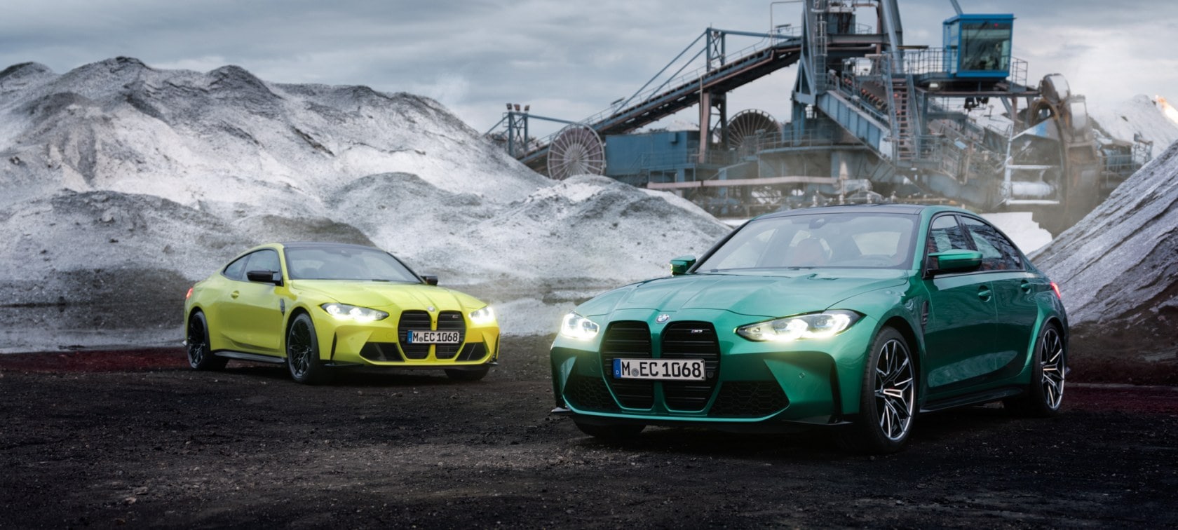 Die Bremsen von BMW M3 und M4.