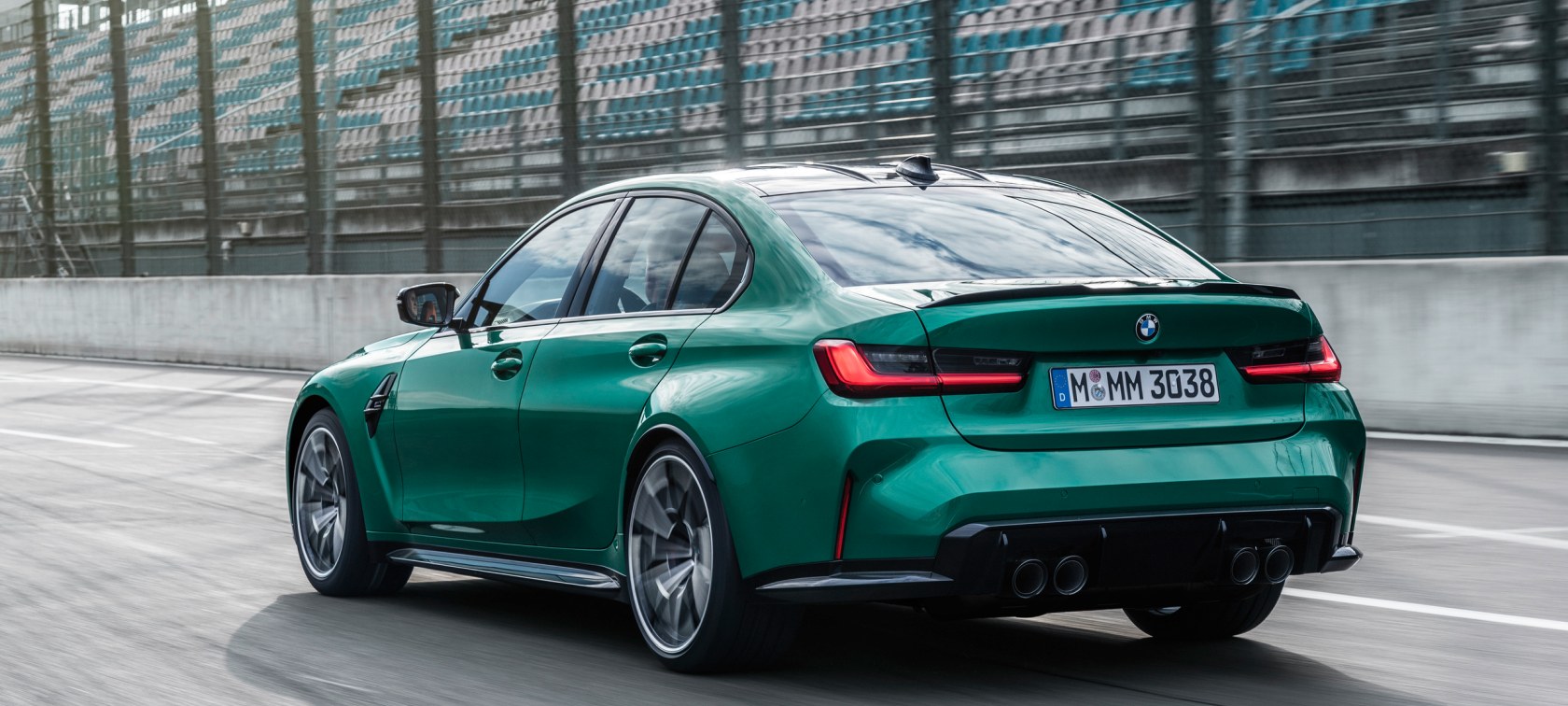 Chassis Details von BMW M3 und M4.