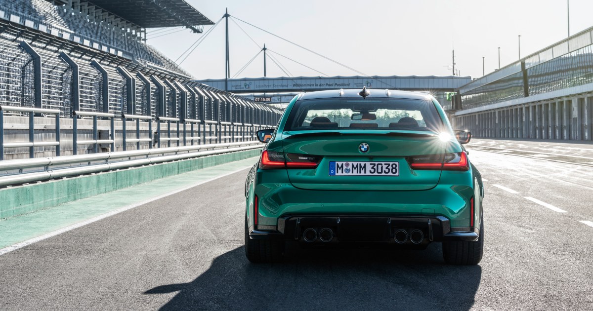 BMW M3 and M4 launch control manual transmission