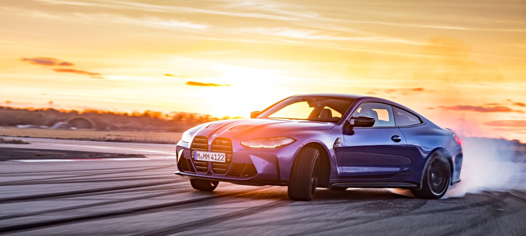 Der M Drift Analyser von BMW M3 und M4.