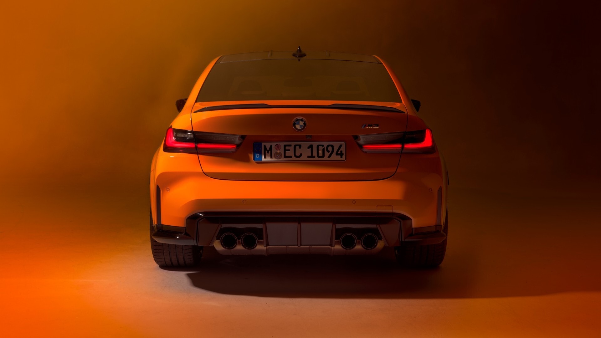 BMW Individual special paint finish Fire Orange.