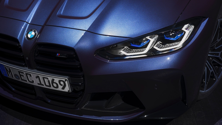 BMW Individual special paint finish Macao Blue metallic.