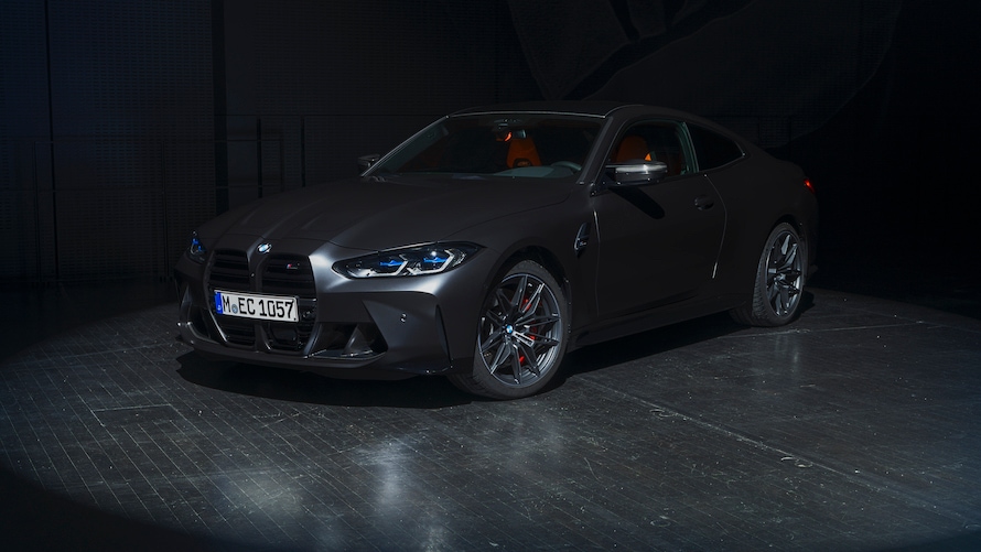 BMW Individual special paint finish Frozen Deep Grey.