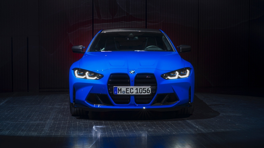 BMW Individual special paint finish Santorini Blue.