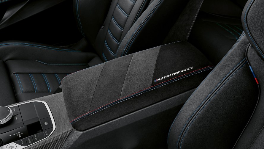 M Performance Mittelarmlehne Alcantara