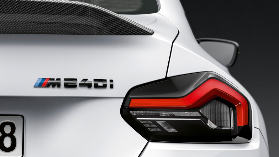M Modellschriftzug M240i Schwarz hochglänzend