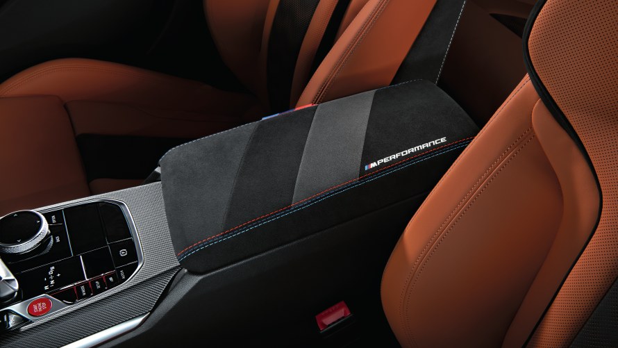 M Performance Mittelarmlehne Alcantara