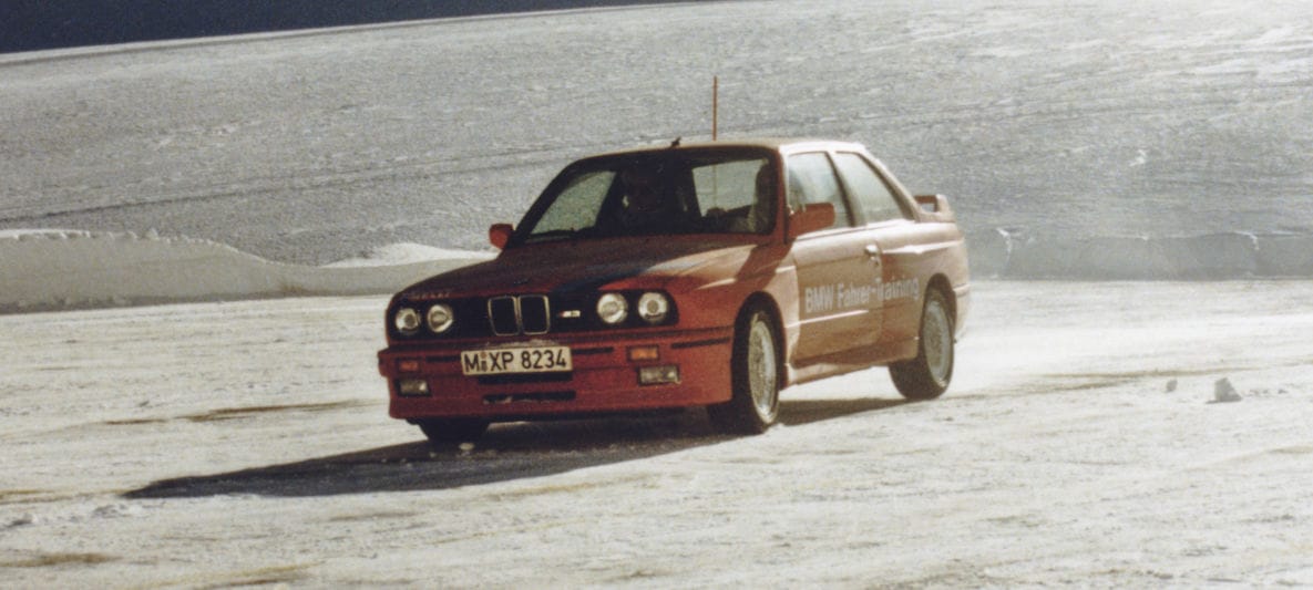 BMW M3 E30 at Driver Training in Sölden