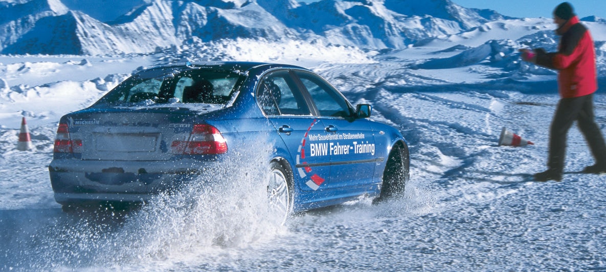 BMW Driver Training in Sölden 2001