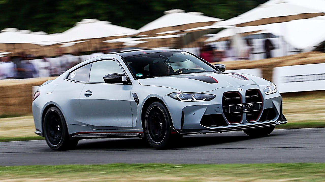  SHMEE150 drives the Goodwood Hillclimb with Jörg Weidinger in the BMW M4 CSL.