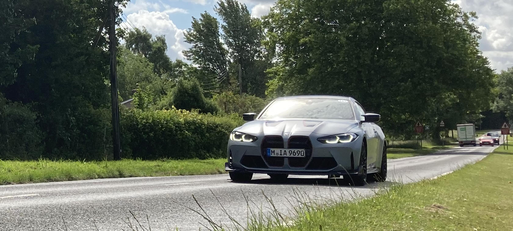 A spontaneous outing with the BMW M4 CSL to the Festival of Speed.