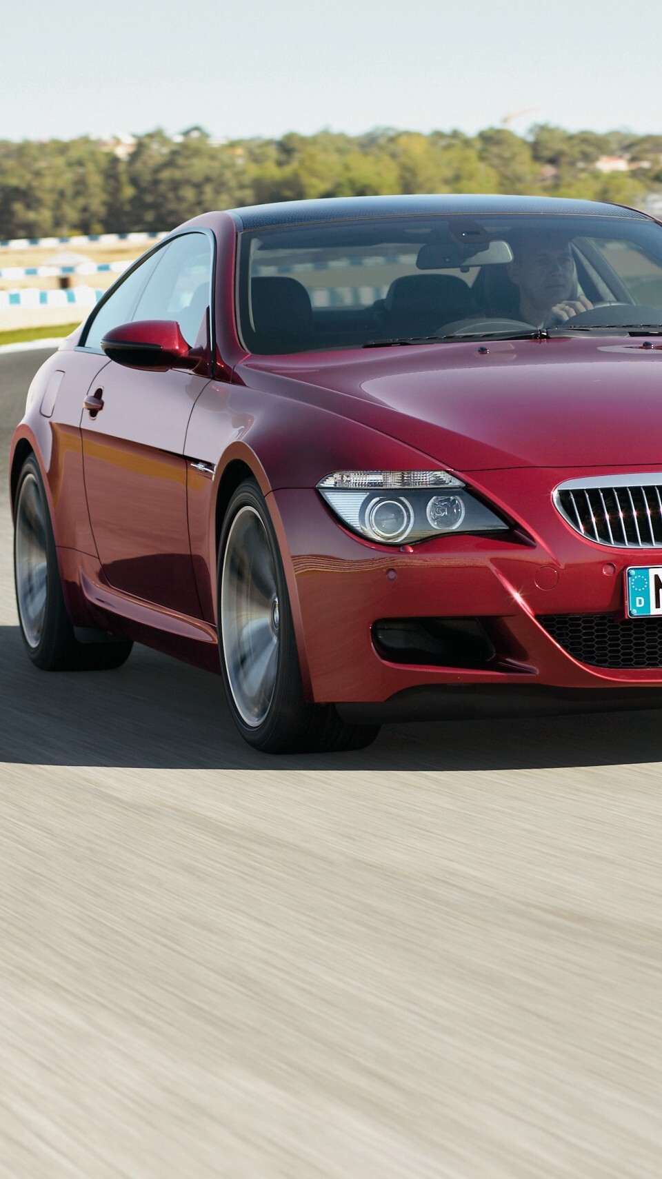 The BMW M6 E63.