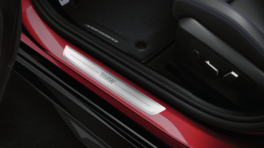 BMW Aluminium door sill plate