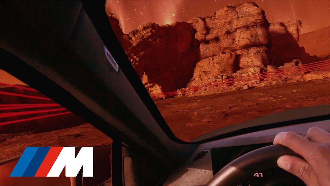 BMW M MIXED REALITY – ALWAYS DREAMED OF DRIFTING ON MARS?