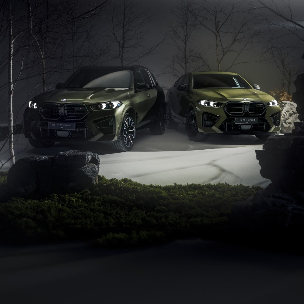 BMW X5 M Competition x Meindl and BMW X6 M Competition x Meindl.