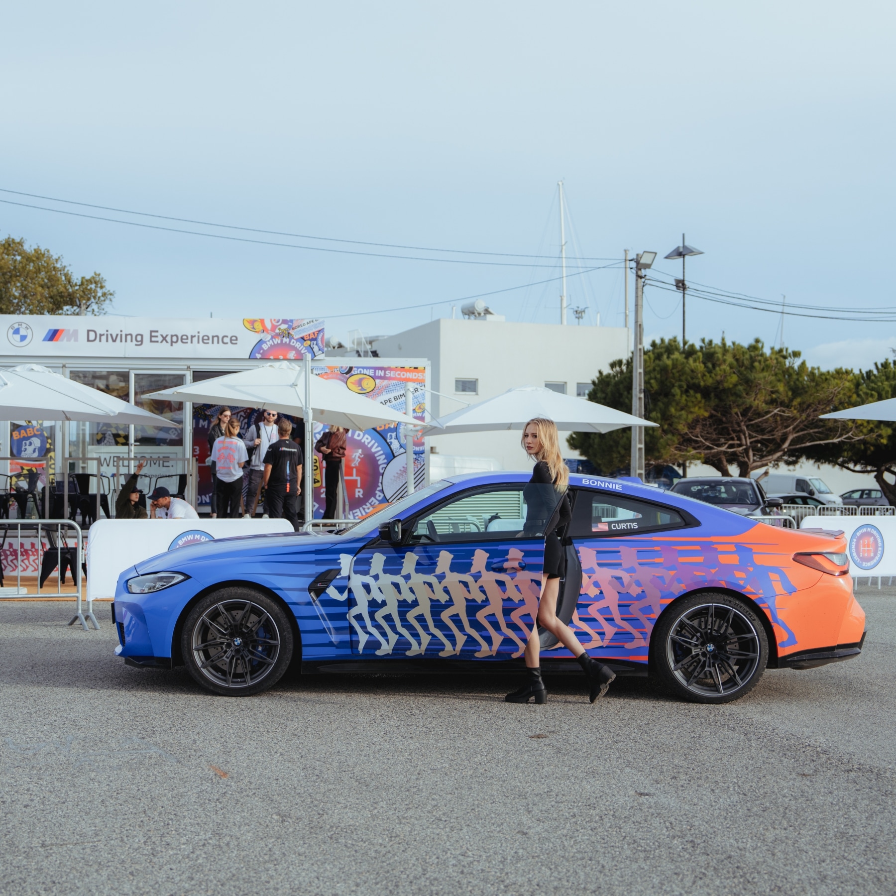 The BMW M Driving Experience at ApeFest 2024 in Lisbon. 