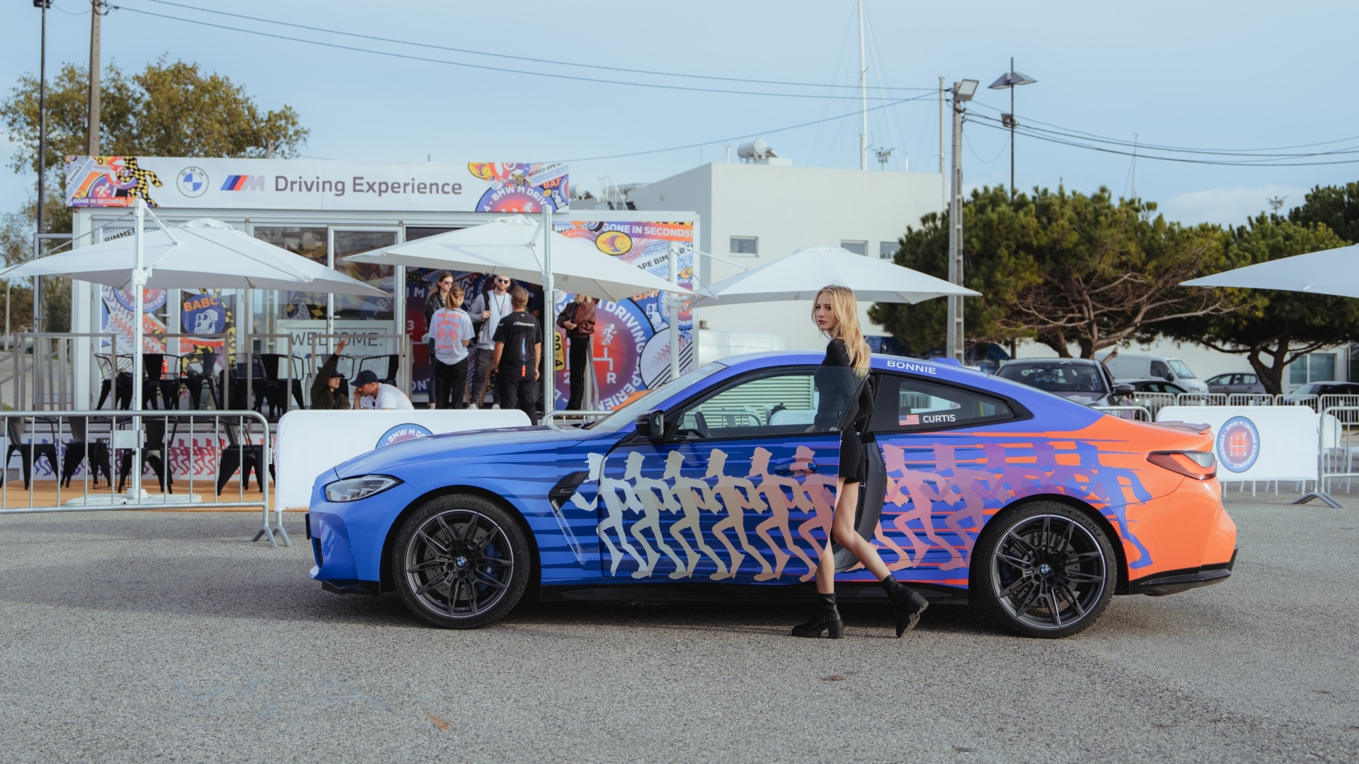 Die BMW M Driving Experience beim ApeFest 2024 in Lissabon. 