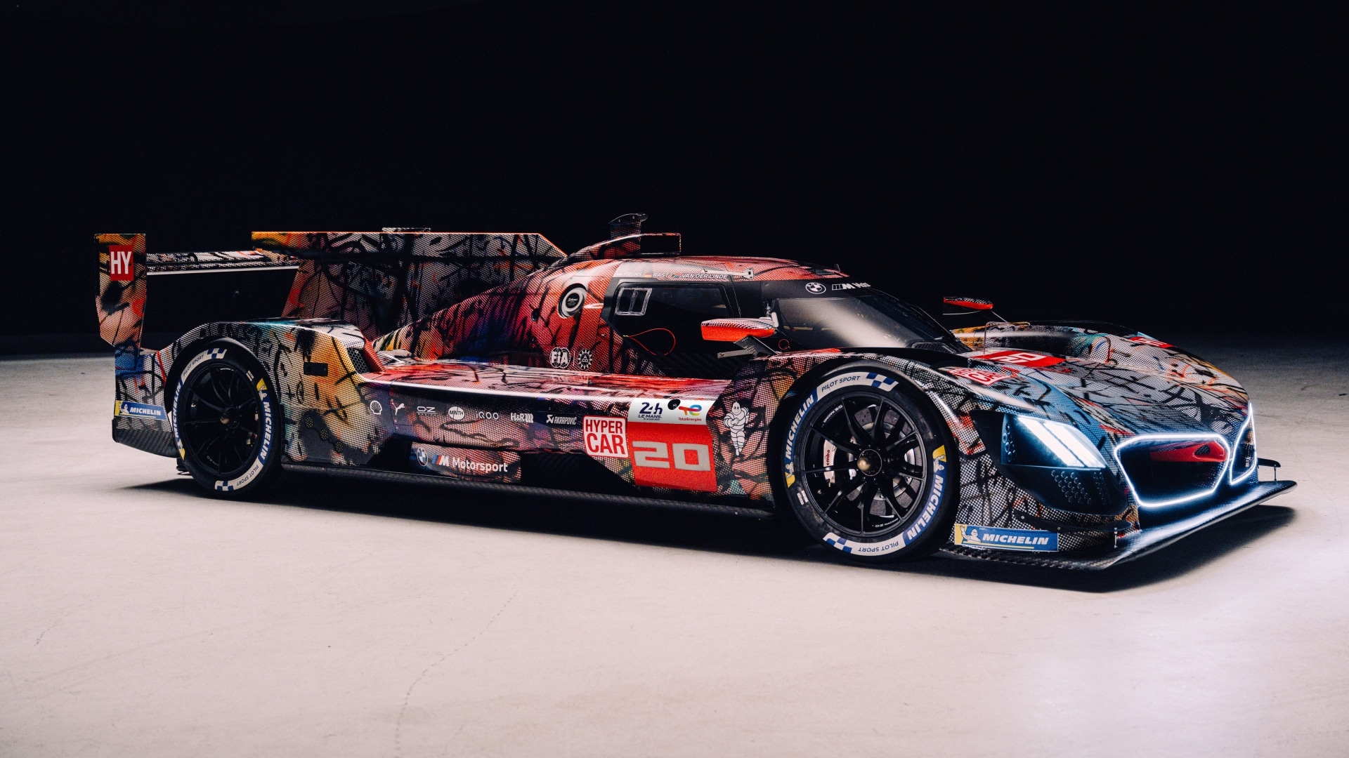 BMW M Hybrid V8: The 20th Art Car by Julie Mehretu.