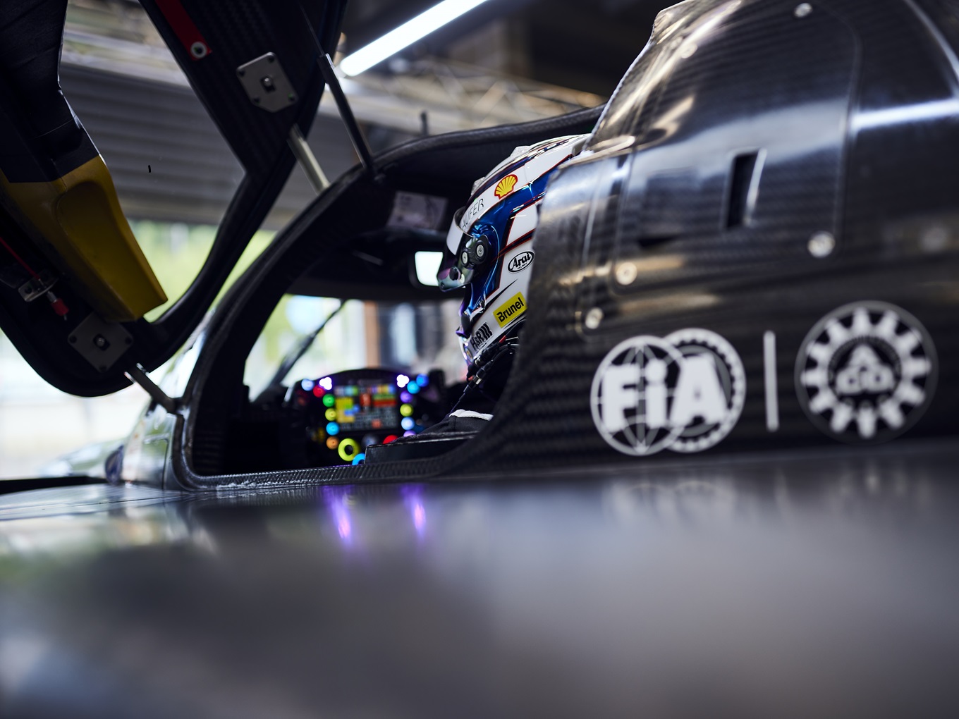 Road to Le Mans: BMW M Hybrid V8 during test drives in Spa.