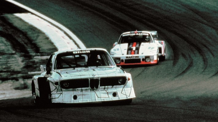 2nd BMW Art Car BMW 3.0 CSL by Frank Stella, 1976.