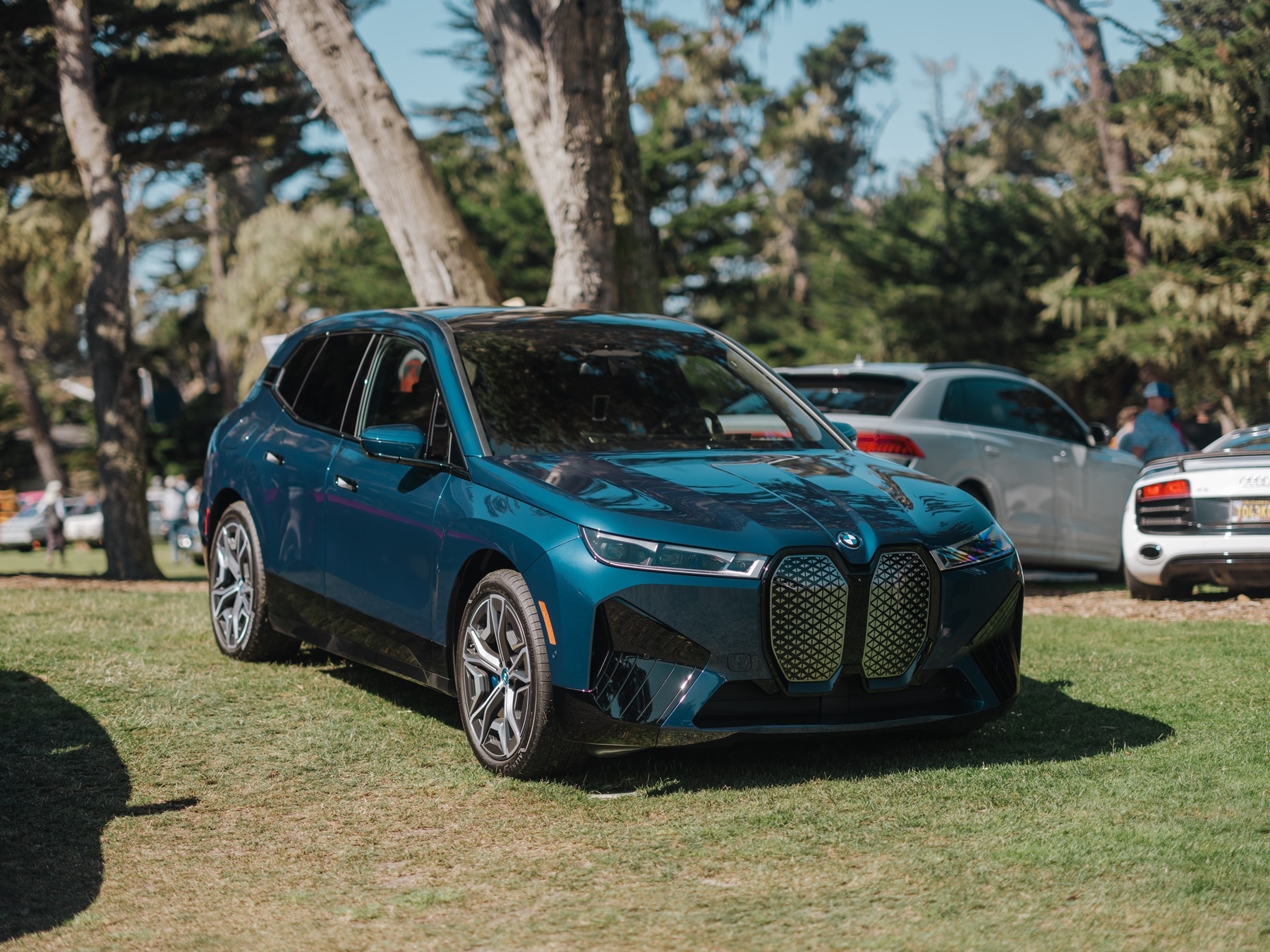 BMW iX at the event in 2022.