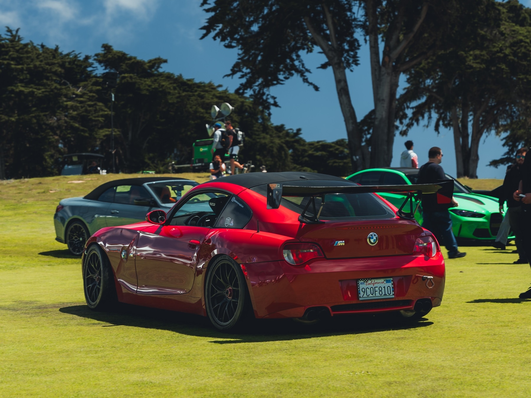 A classic with rear wings: the BMW Z4 M Coupé.