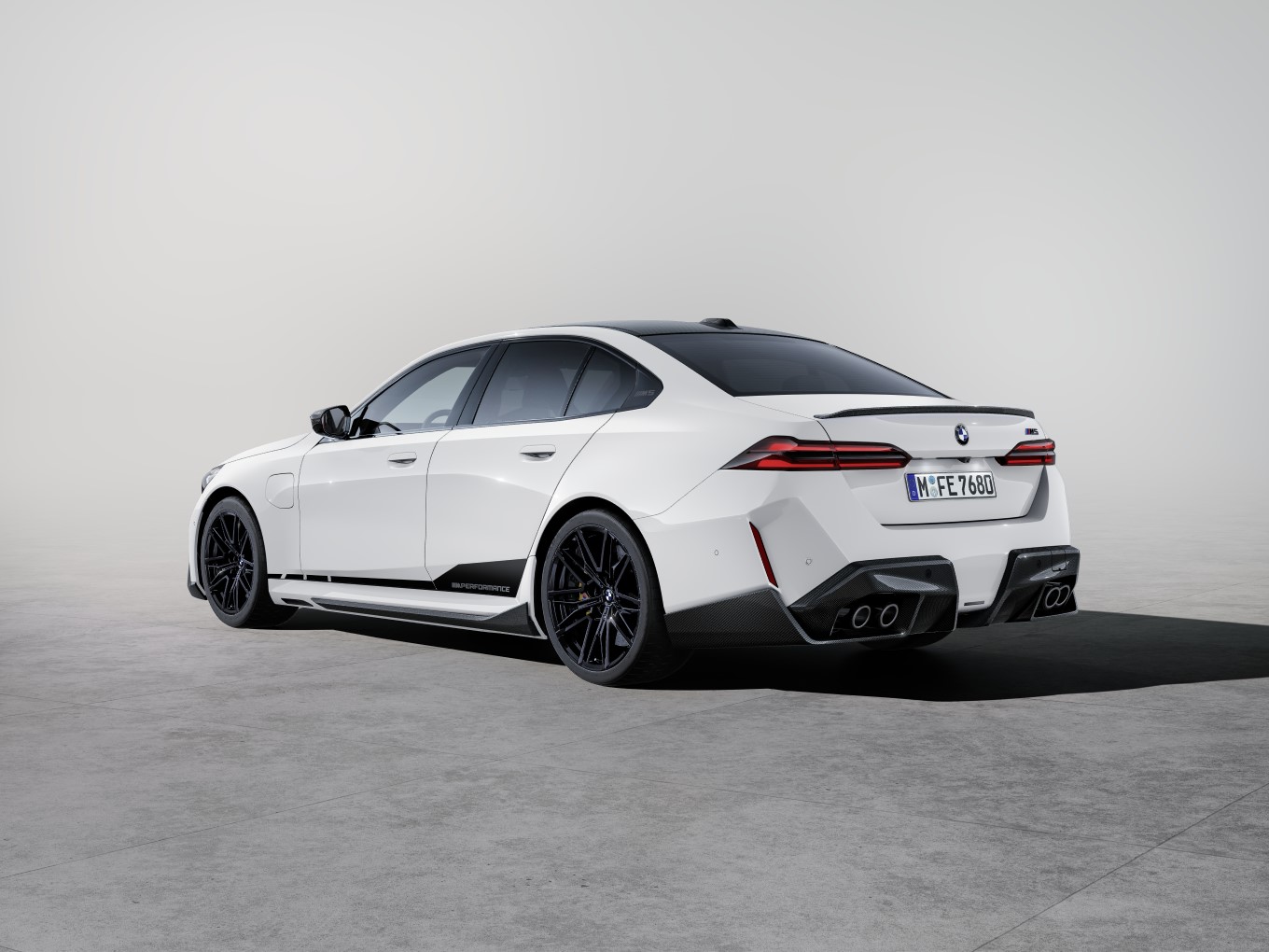 The BMW M5 with M Performance Parts