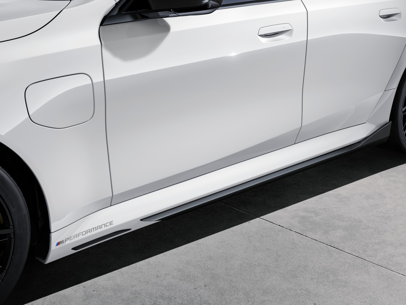 M Performance sill extensions carbon