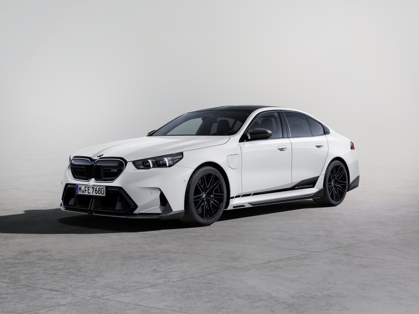 The BMW M5 with M Performance Parts