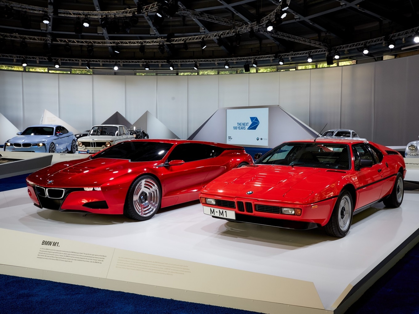 Hommage and role model: BMW M1.