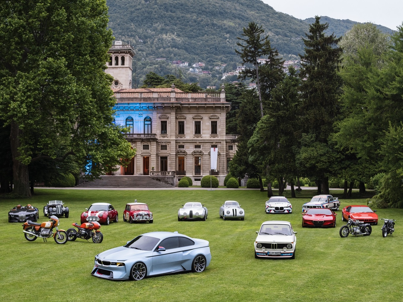 BMW M beim Concorso d’Eleganza Villa d’Este 2024. 