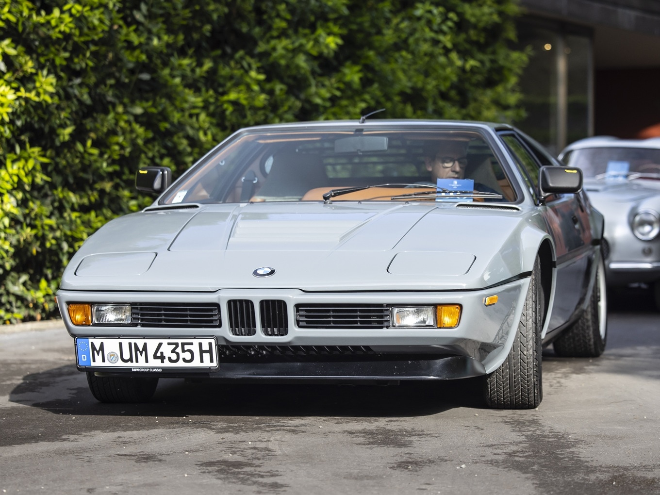 BMW M1 in Polaris Silver at the 2026 Concorso d'Elaganza.