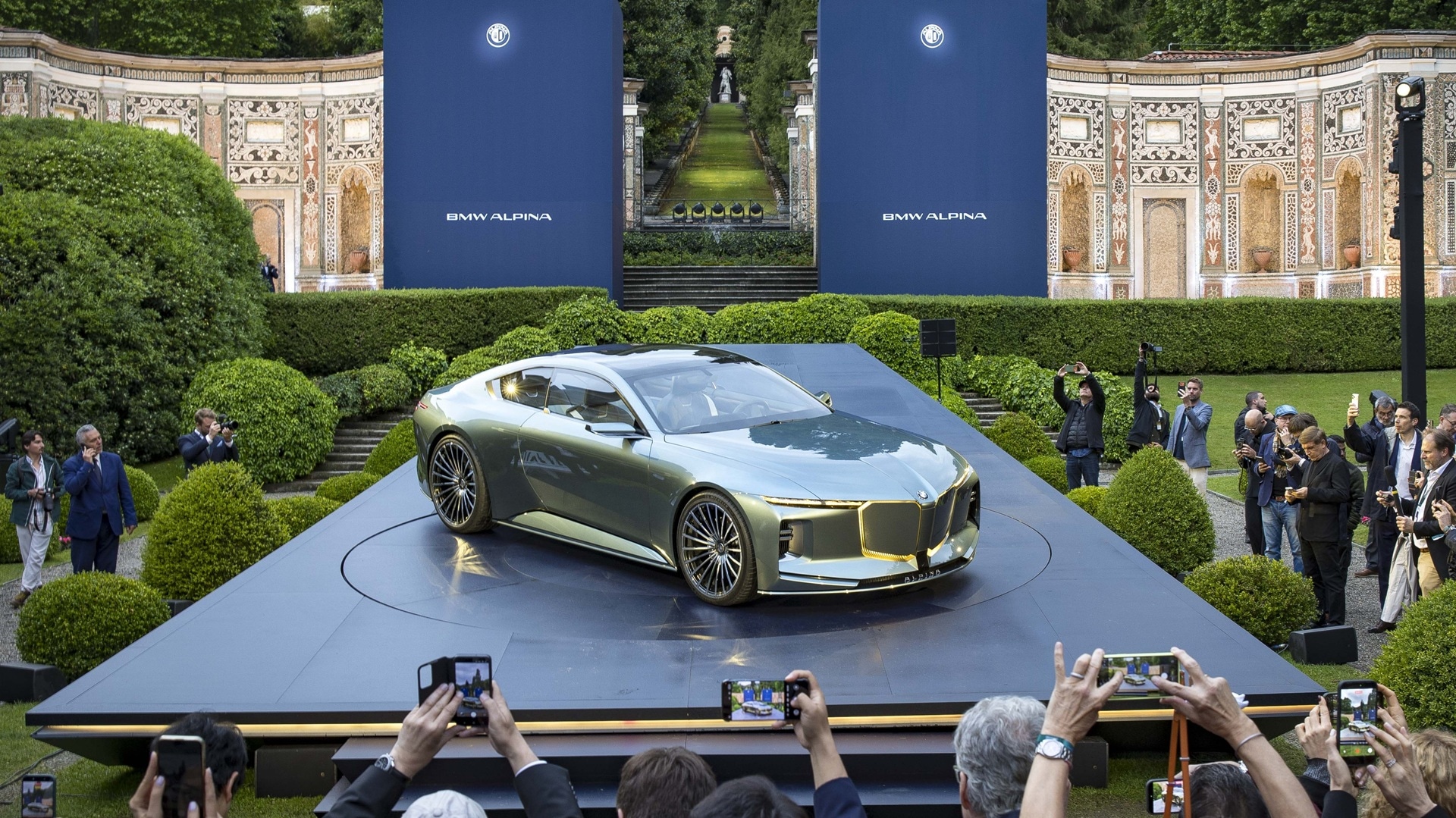 Vision BMW ALPINA at the 2026 Concorso d'Eleganza.