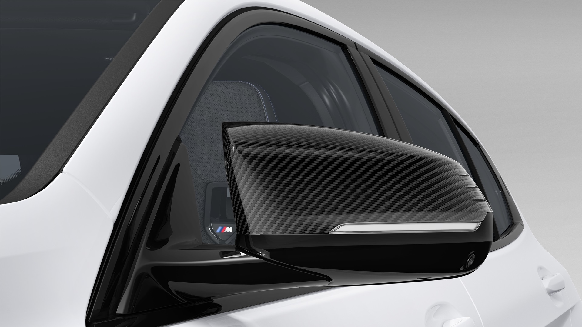 M Performance exterior mirror caps Carbon