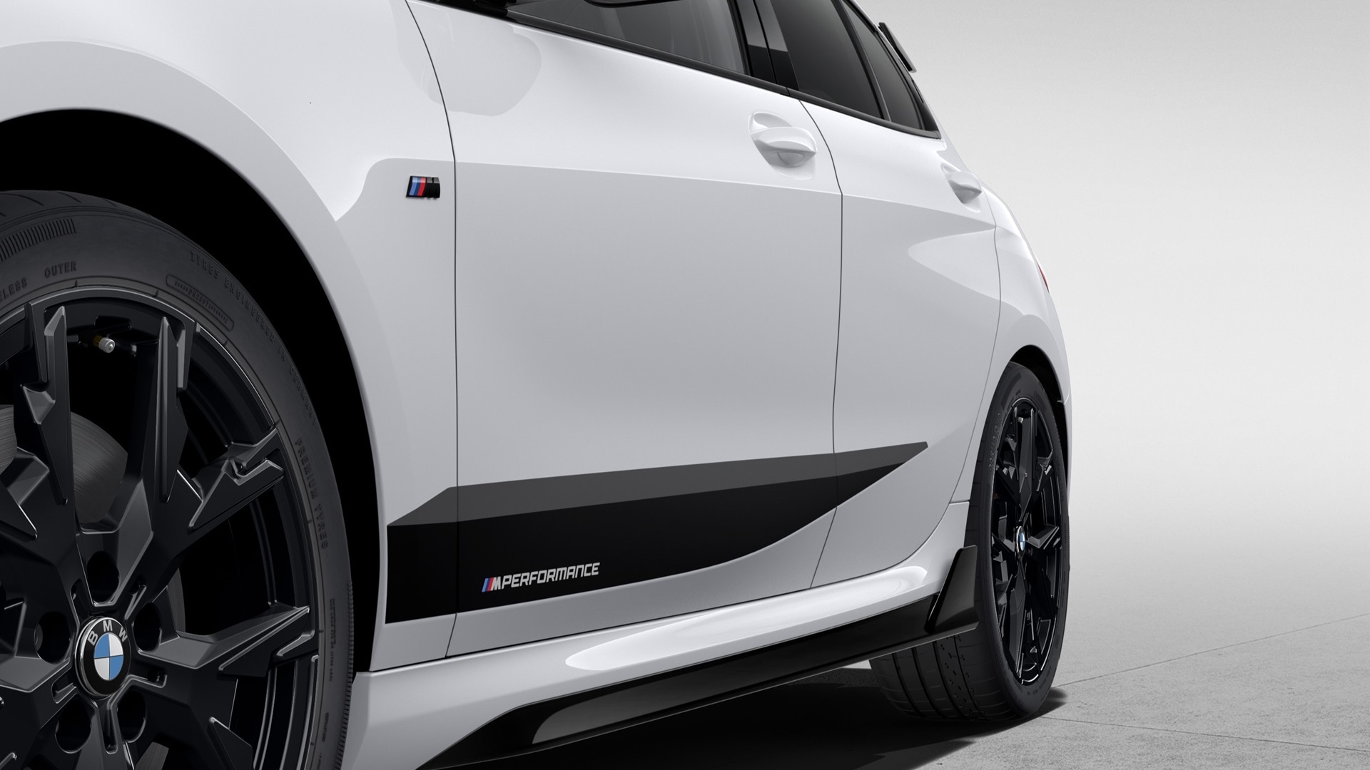M Performance side decals with M Performance designation stickers