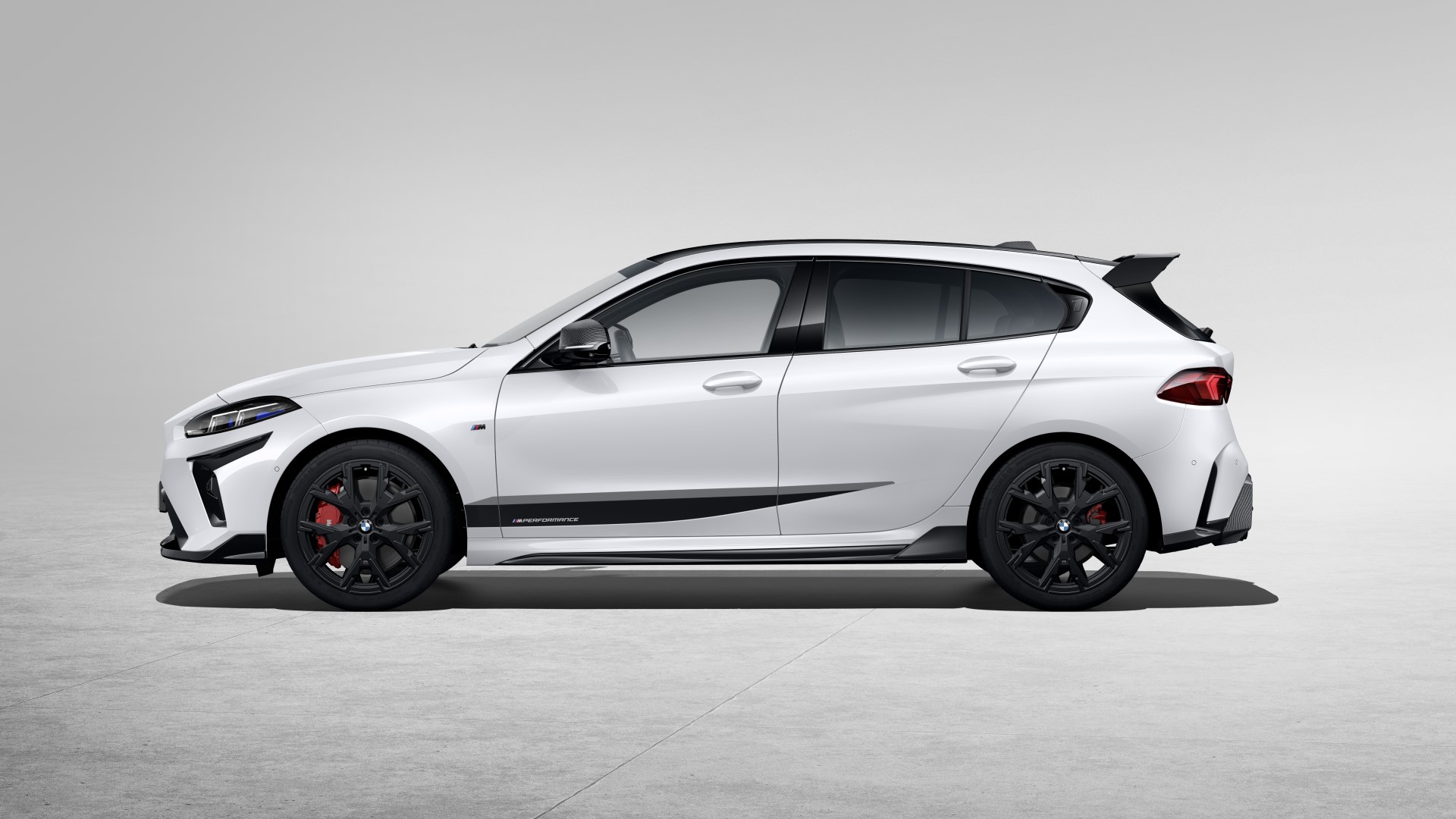The new BMW M135 xDrive with BMW M Performance Parts