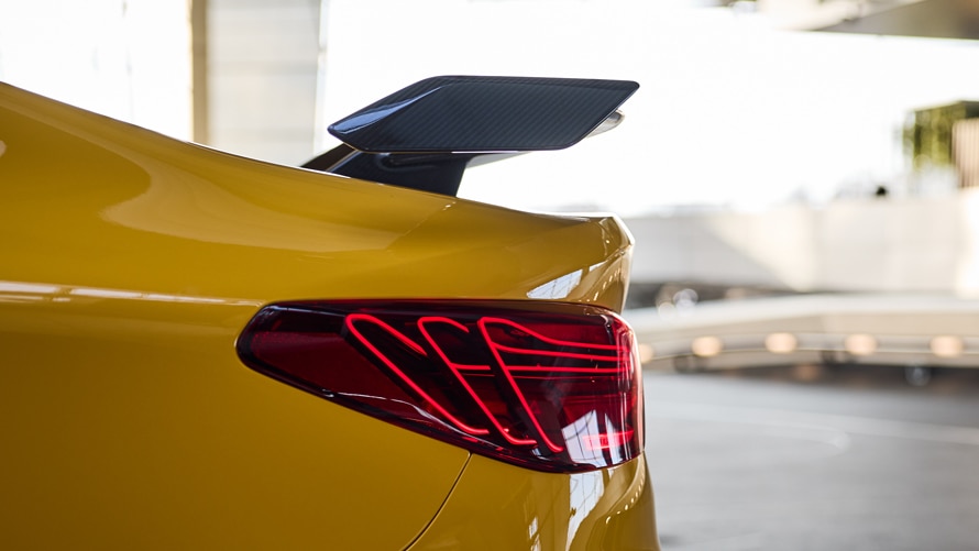 M Performance rear spoiler carbon fibre