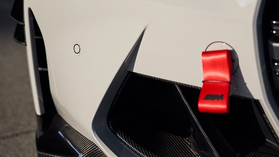 M Performance tow strap