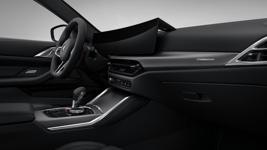 M Performance interior trims carbon fibre