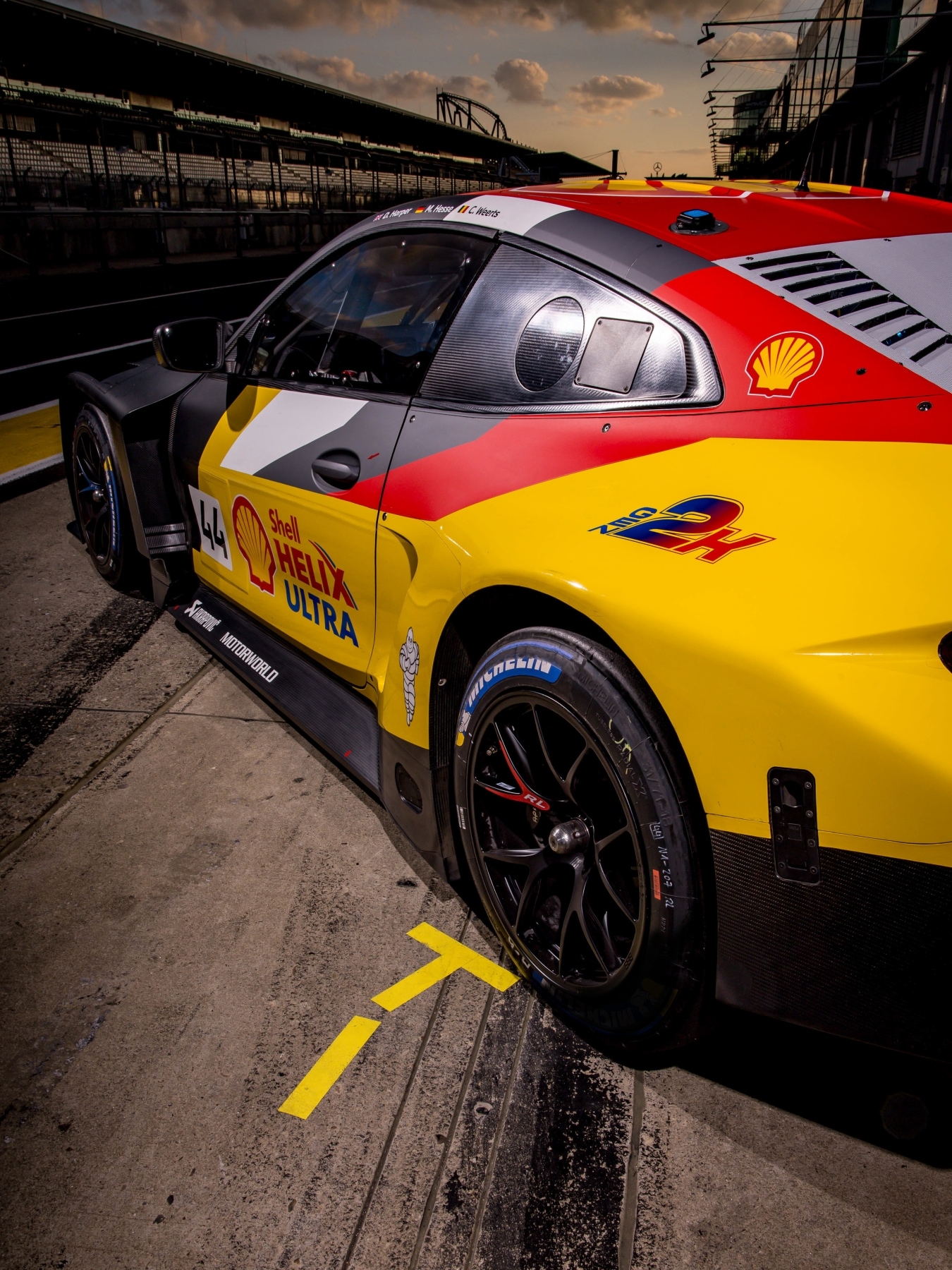 BMW M4 GT3 - the car of choice for the Gen2K team.