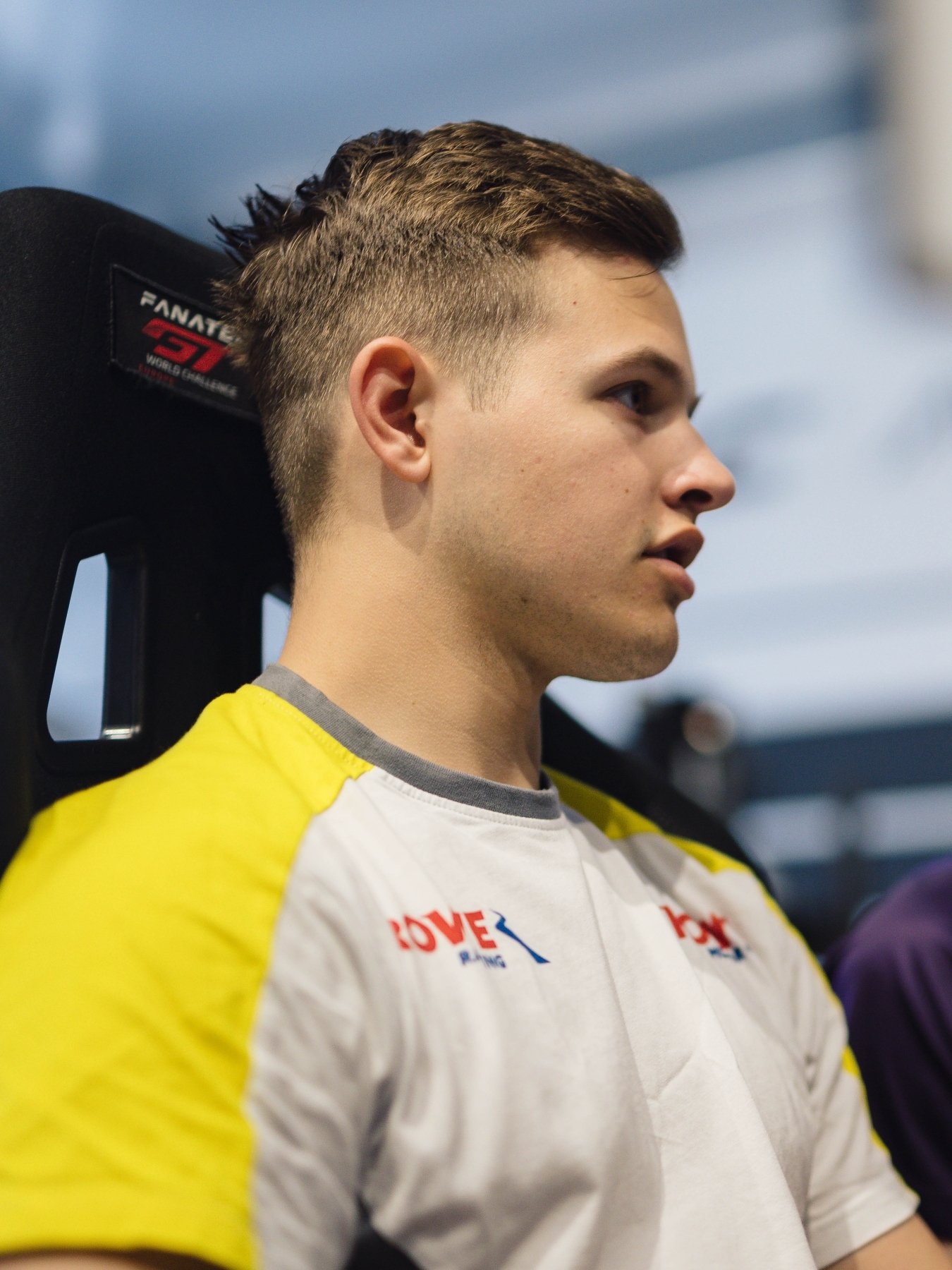 Neil Verhagen at the 2023 Fanatec GT World Challenge Europe.